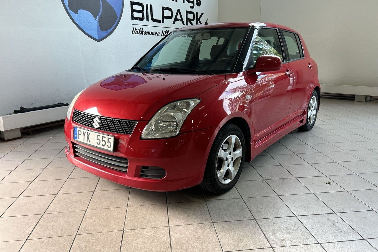 Suzuki Swift 5-dörrar 1.5 Manuell, 102hk, 2007