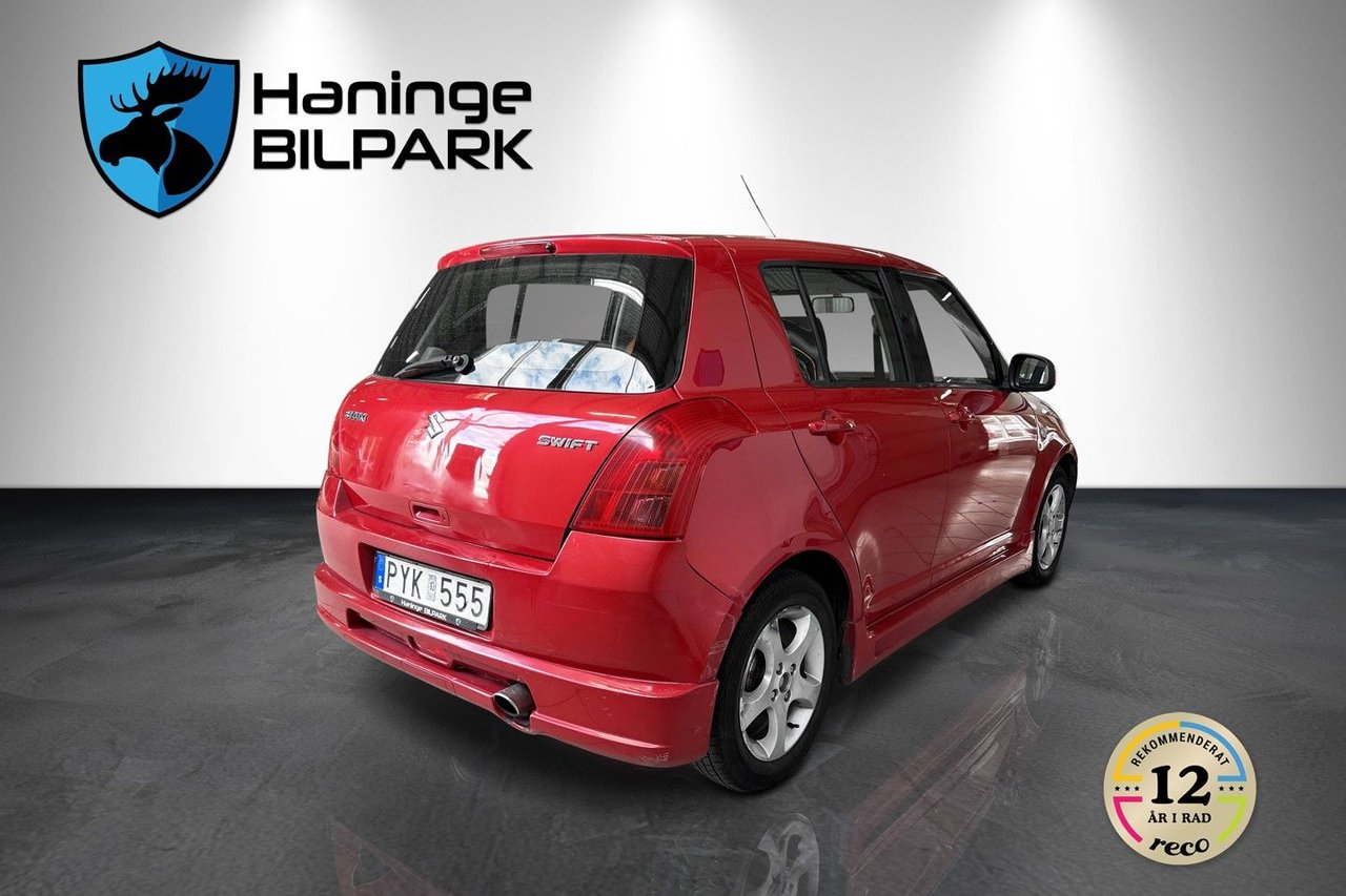 Suzuki Swift 5-dörrar 1.5 Manuell, 102hk, 2007