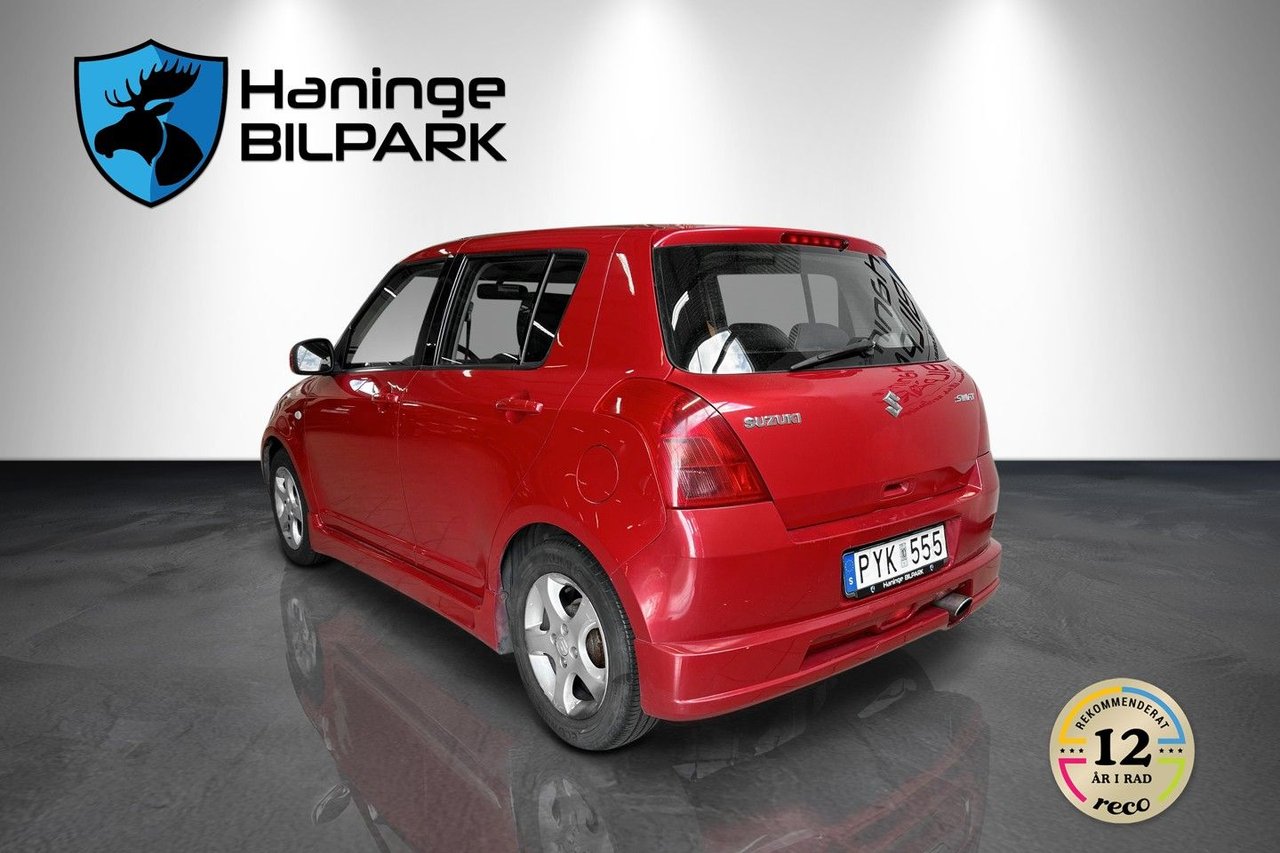Suzuki Swift 5-dörrar 1.5 Manuell, 102hk, 2007