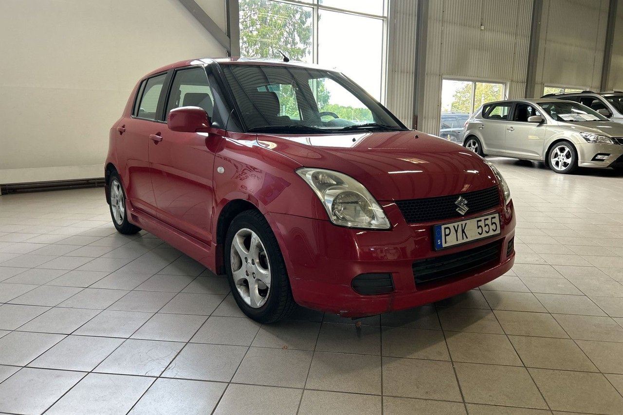 Suzuki Swift 5-dörrar 1.5 Manuell, 102hk, 2007