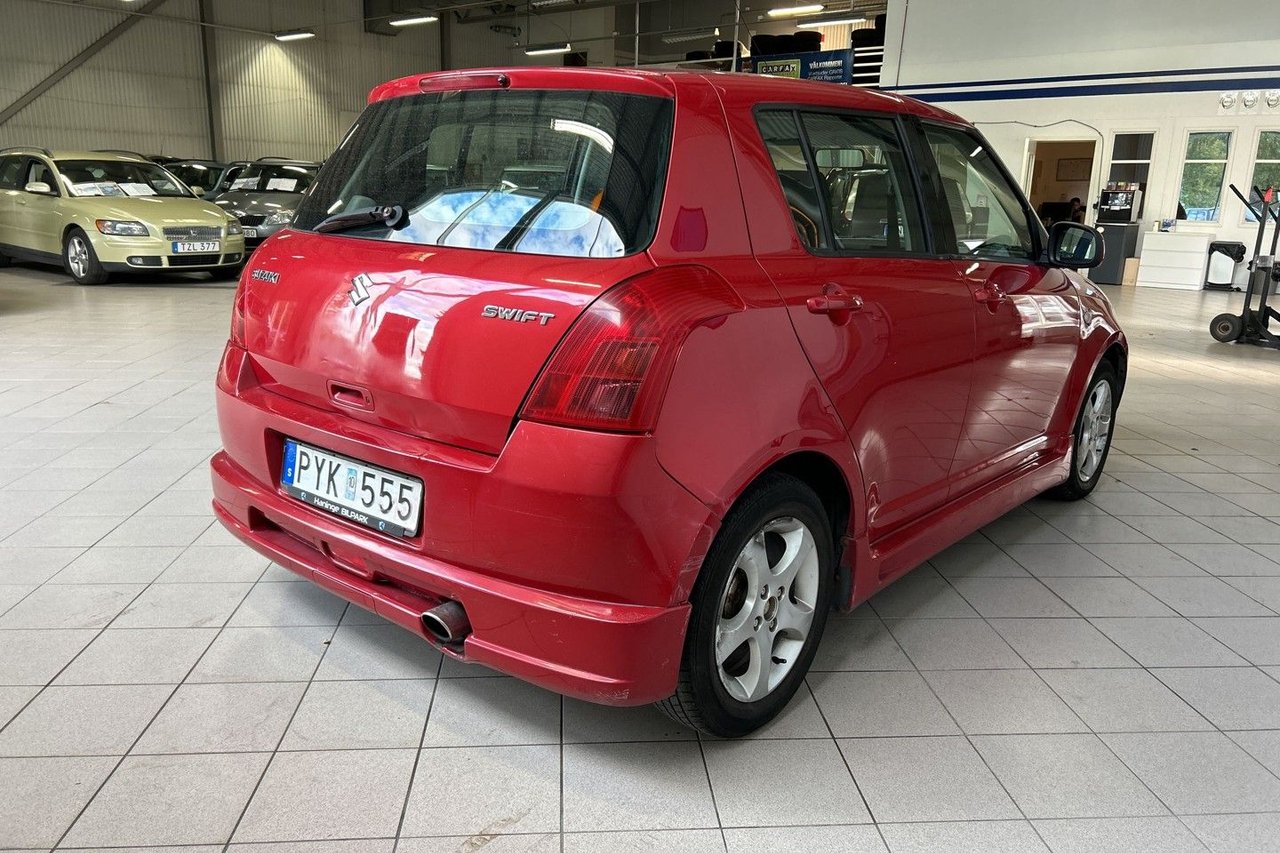 Suzuki Swift 5-dörrar 1.5 Manuell, 102hk, 2007