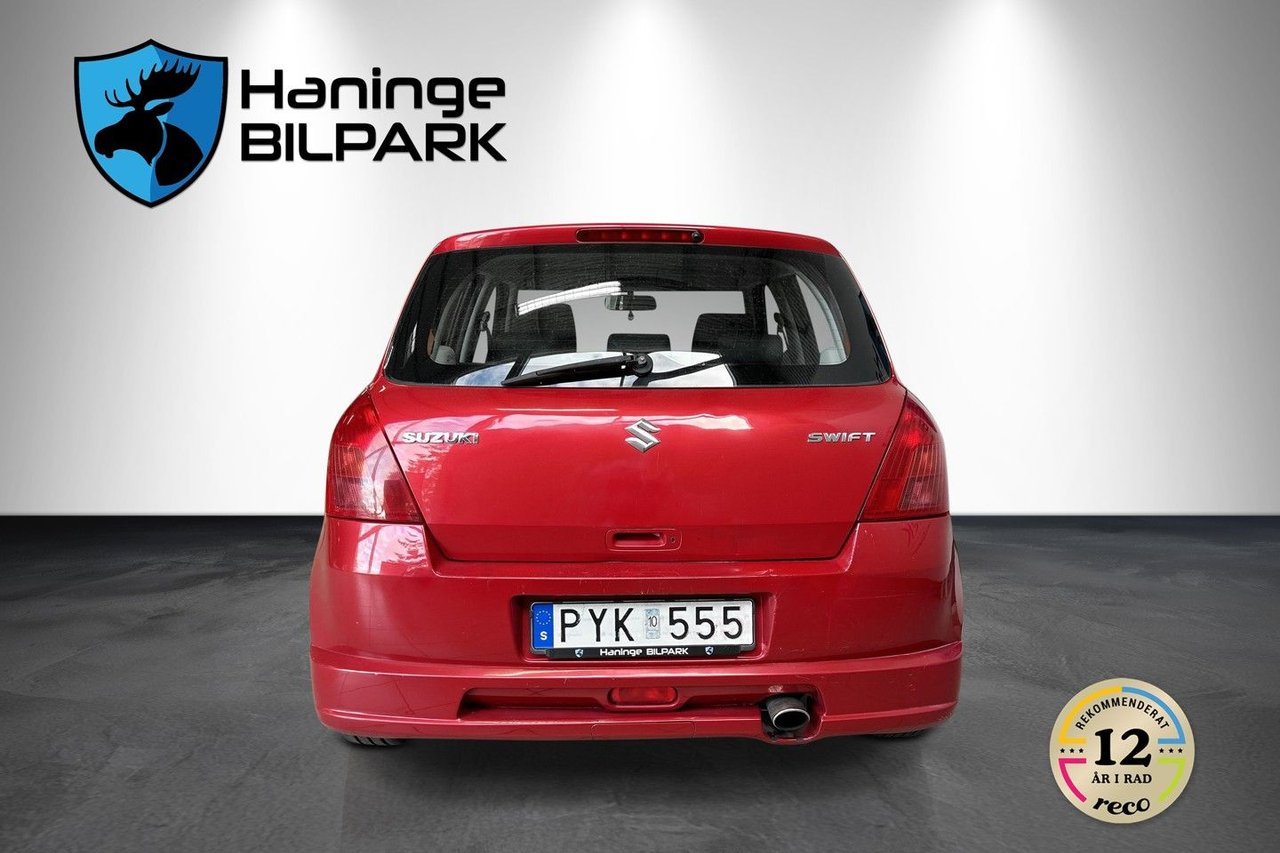 Suzuki Swift 5-dörrar 1.5 Manuell, 102hk, 2007