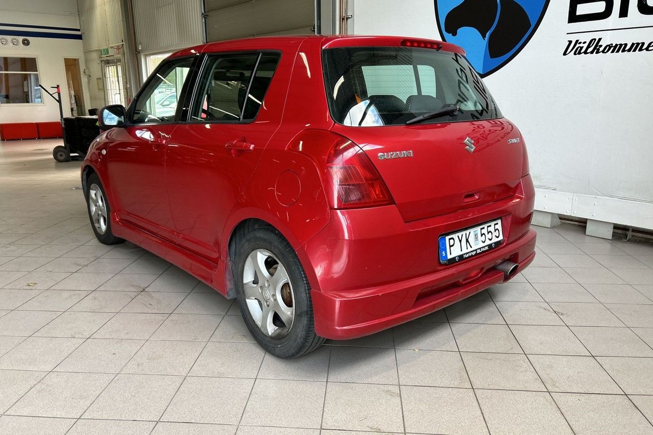 Suzuki Swift 5-dörrar 1.5 Manuell, 102hk, 2007