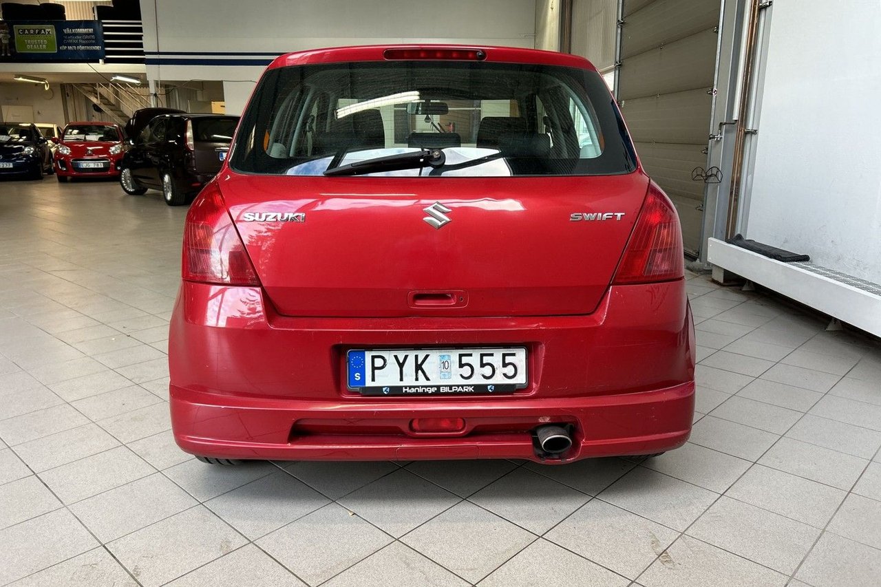Suzuki Swift 5-dörrar 1.5 Manuell, 102hk, 2007