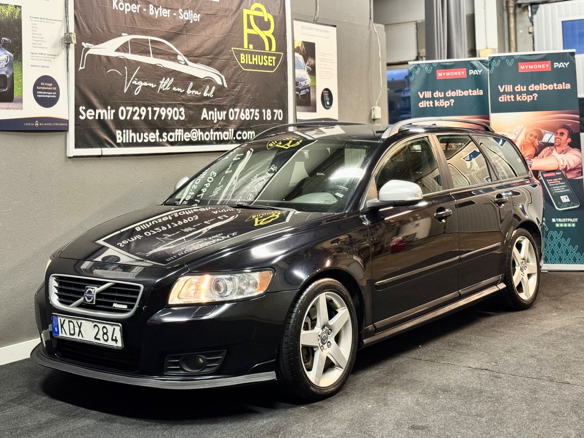 Volvo V50 D5 Automatisk, 5-trinn, 180hk, 2010
