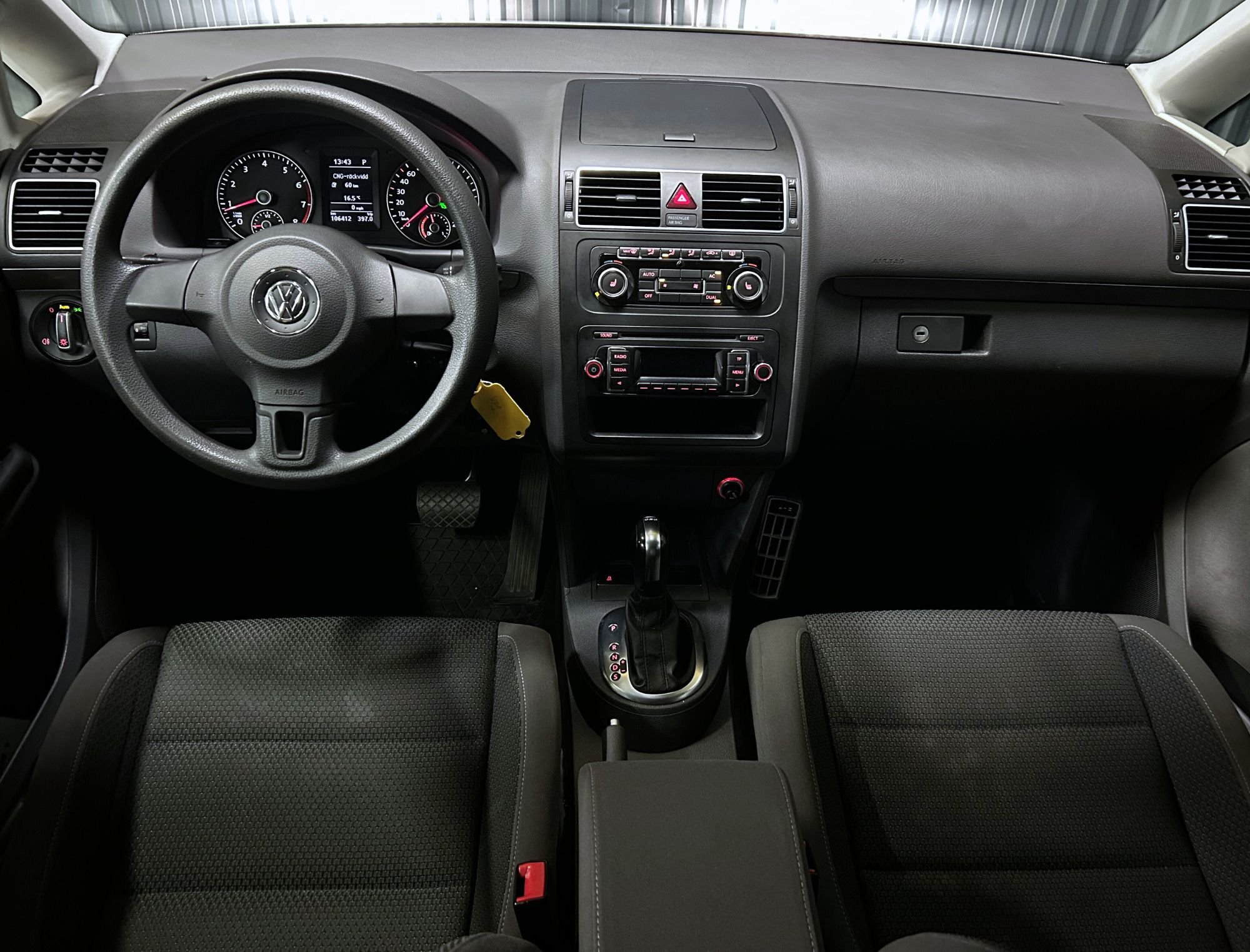 Volkswagen Touran 5-seater 1.4 TGI EcoFuel DSG Sequential, 150hp, 2012