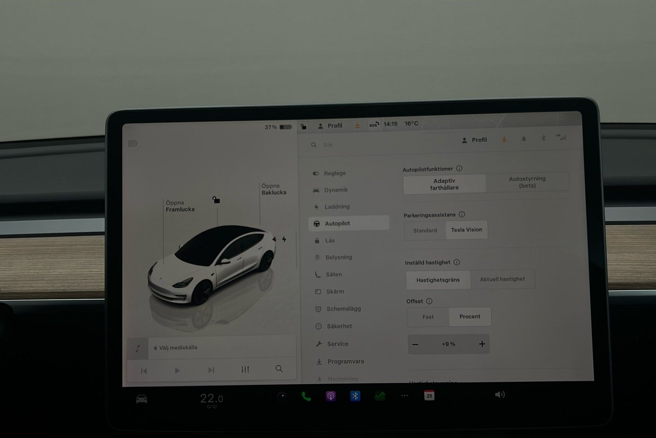 Tesla Model 3 Standard Range, 283hk, 2022