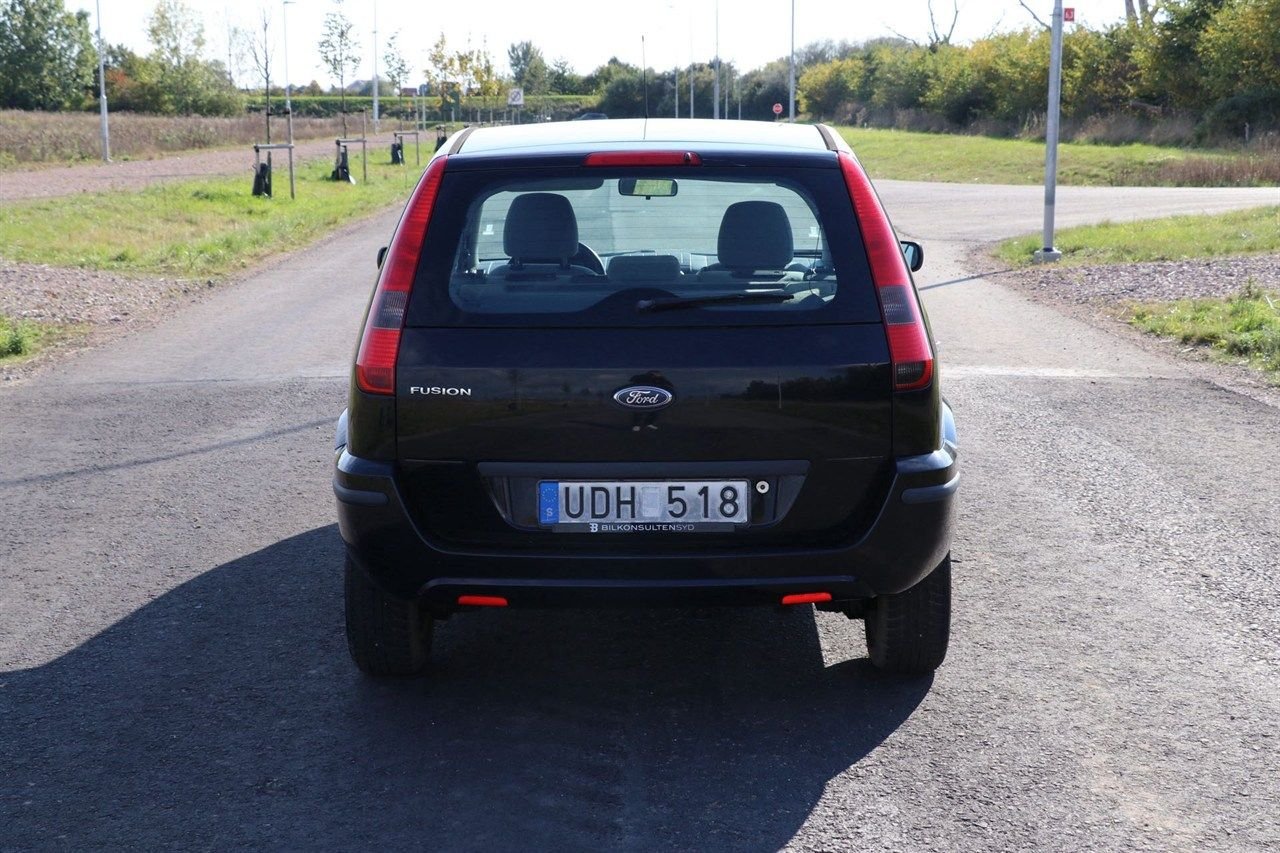 Ford Fusion 1.6 Manual, 100hp, 2003