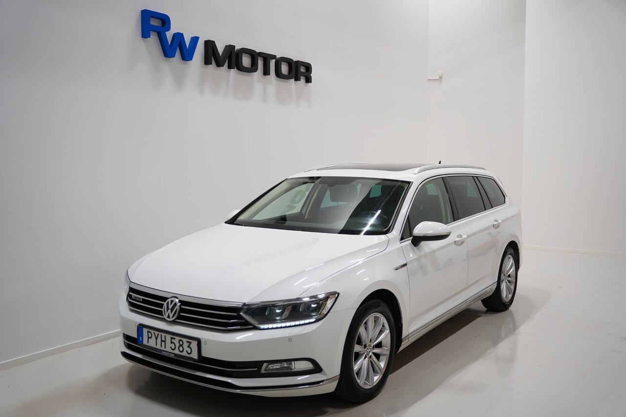 Volkswagen Passat Stasjonsvogn 2.0 TDI DPF SCR BMT 4Motion DSG sekvensiell, 6-trinn, 190ps, 2016