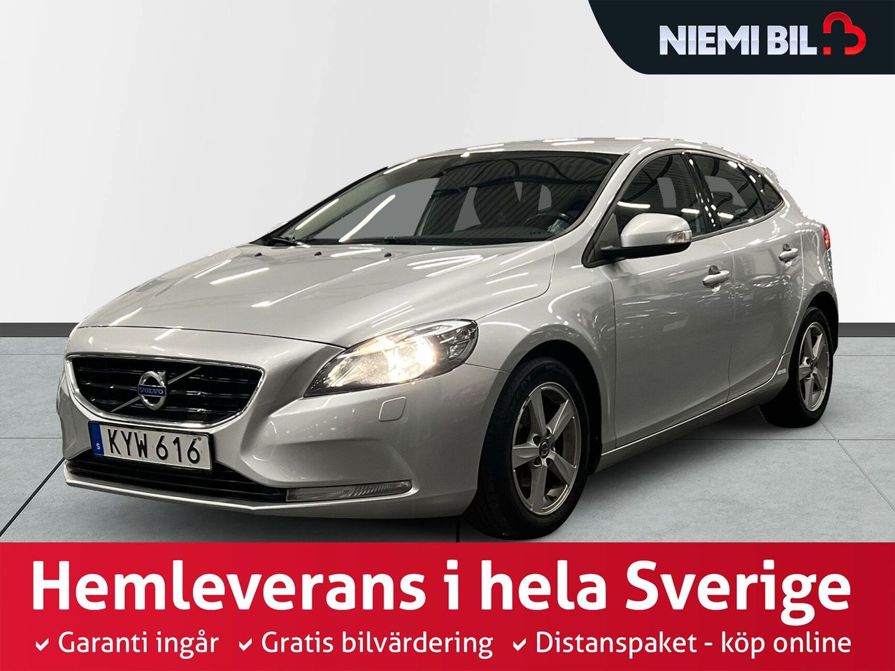Volvo V40 D2 Manuell, 6-trinn, 115ps, 2015