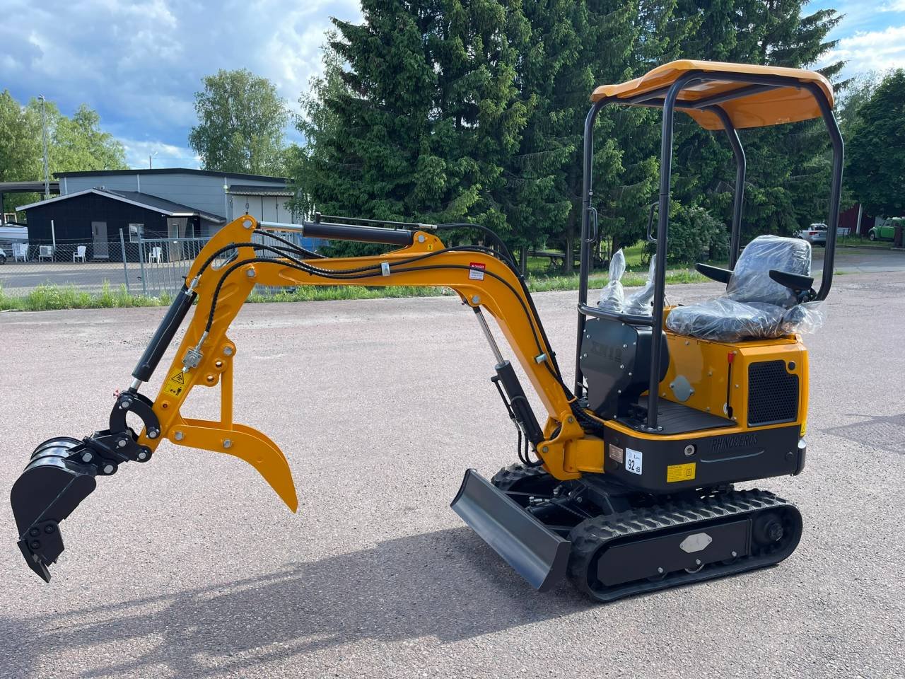 Minigrävare XN12, Kubota moto...