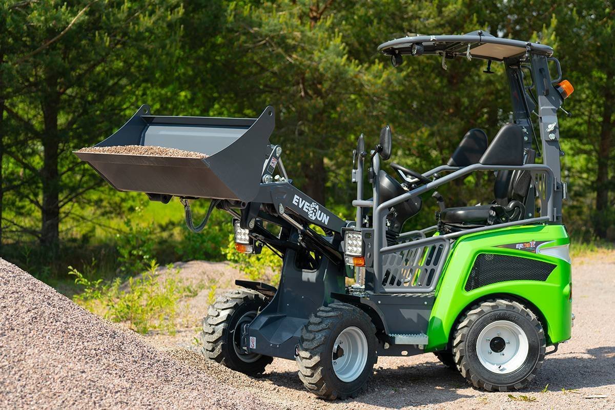 NY! EVERUN ER08E Hjullastare ...