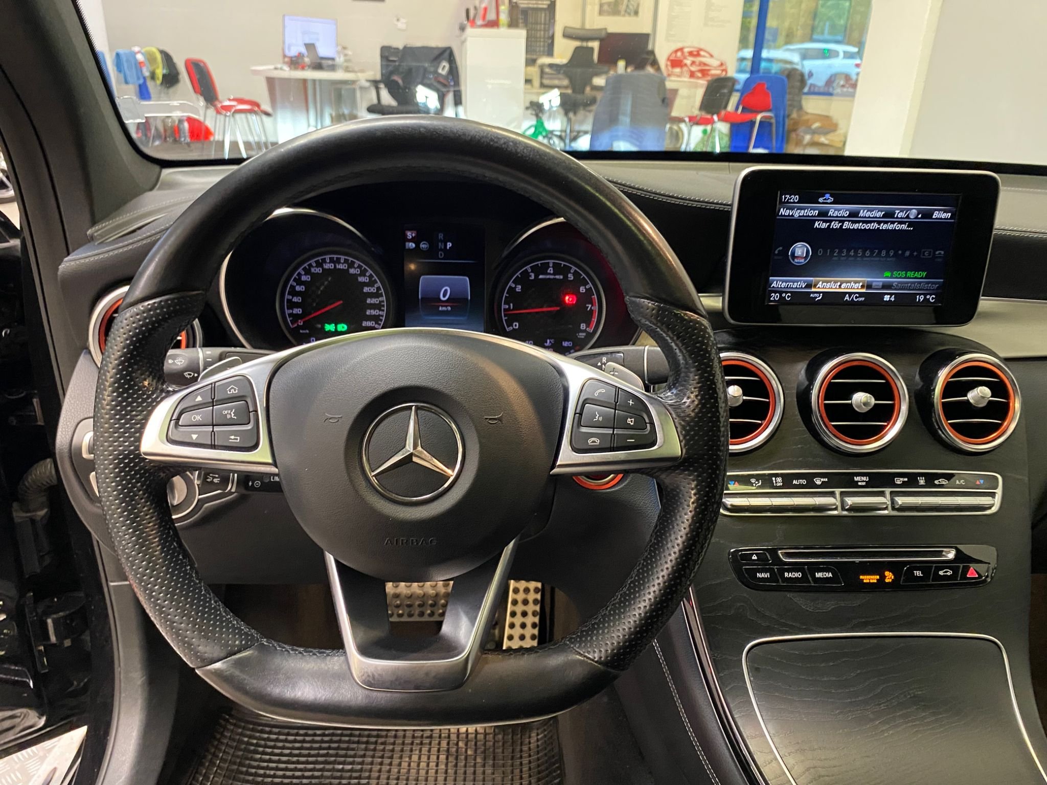 Mercedes-Benz AMG GLC 43 Coupé 4MATIC 9G-Tronic, 367hk, 2017