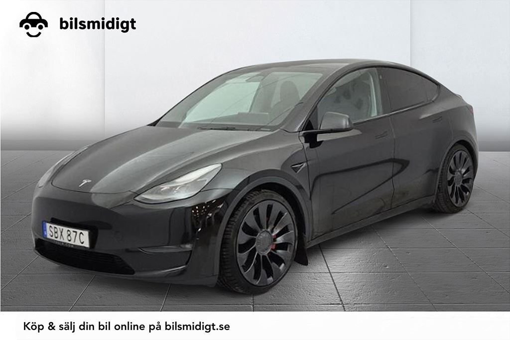 Tesla Model Y Performance, 534hk, 2024