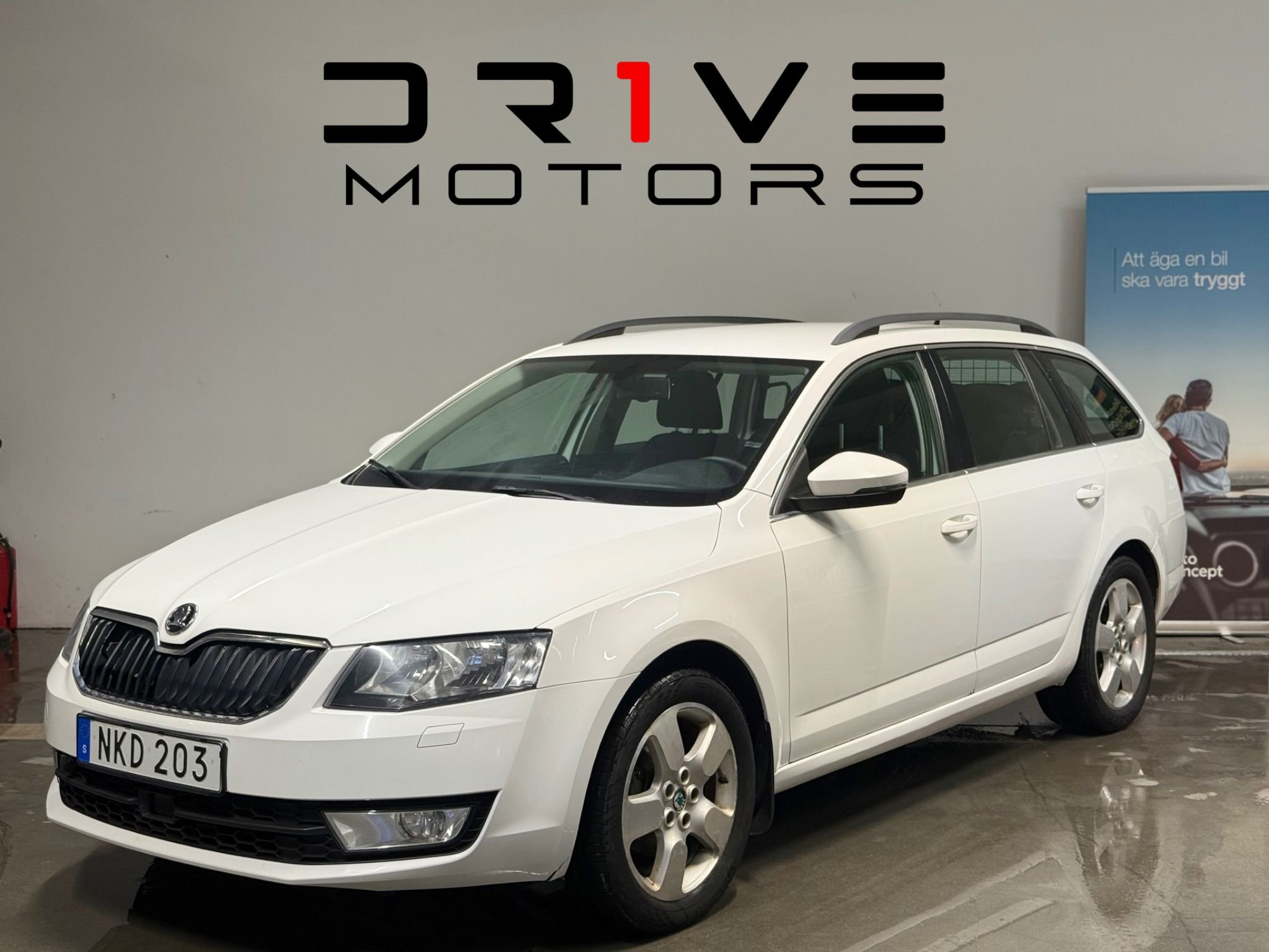 Škoda Octavia Stasjonsvogn 1.6 TDI 4x4 Manuell, 6-trinn, 110ps, 2016