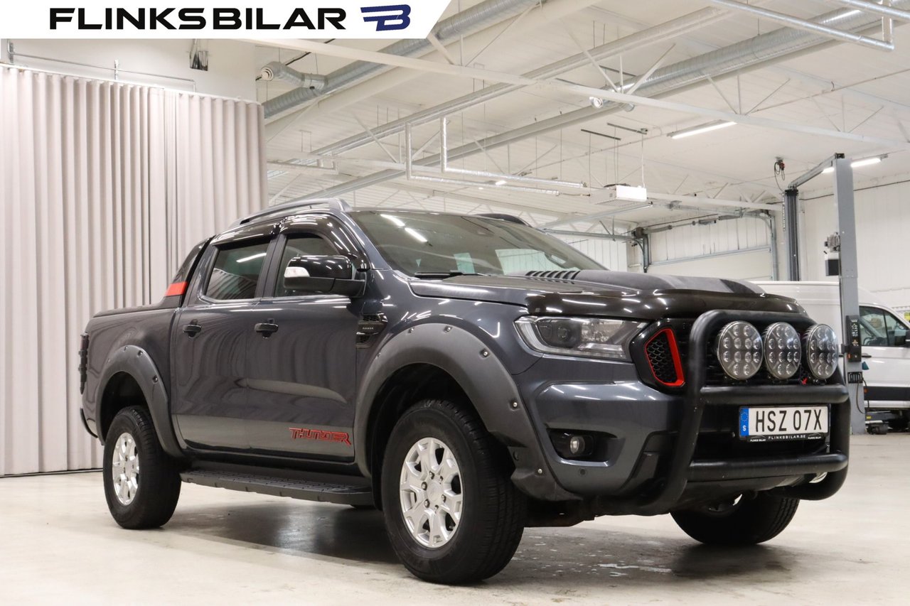 Ford Ranger Dubbelhytt 2.0 EcoBlue Bi-Turbo 4x4 SelectShift, 213hk, 2021