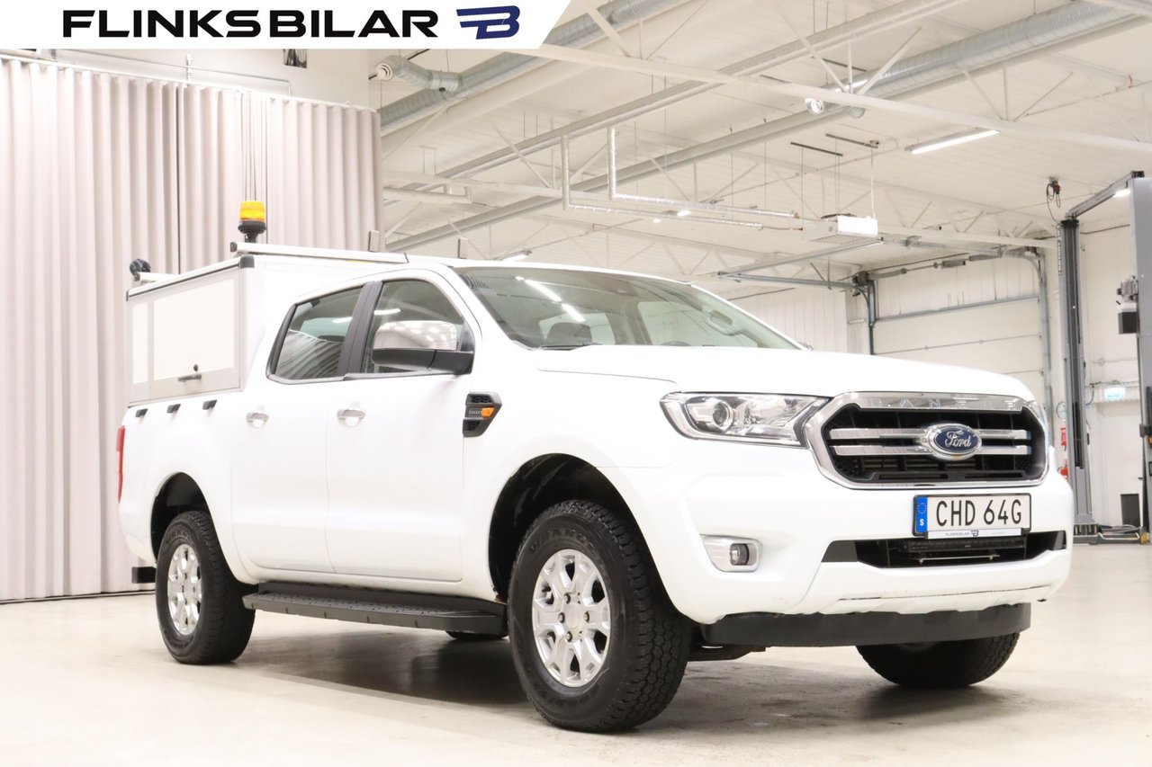 Ford Ranger Dubbelhytt 2.0 EcoBlue 4x4 SelectShift, 170hk, 2020