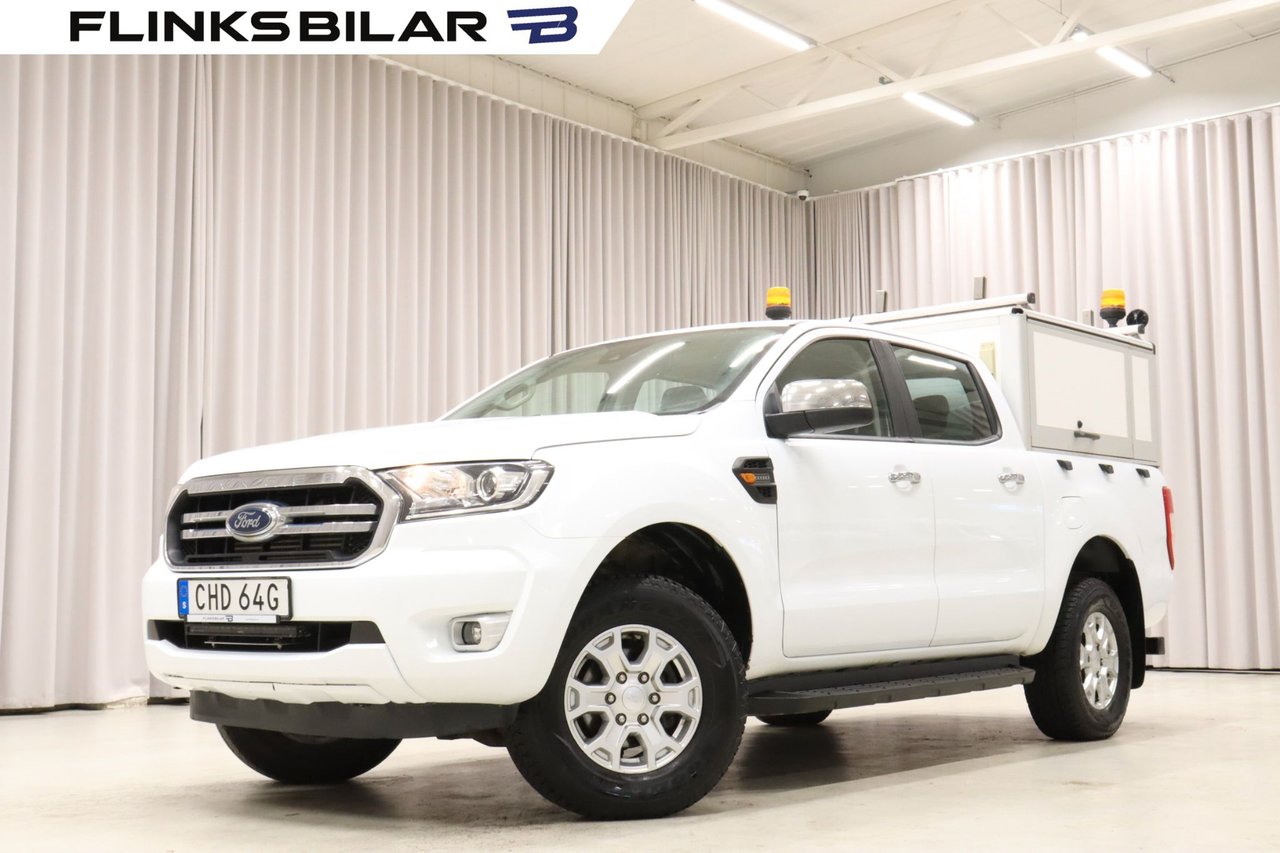 Ford Ranger Dubbelhytt 2.0 EcoBlue 4x4 SelectShift, 170hk, 2020