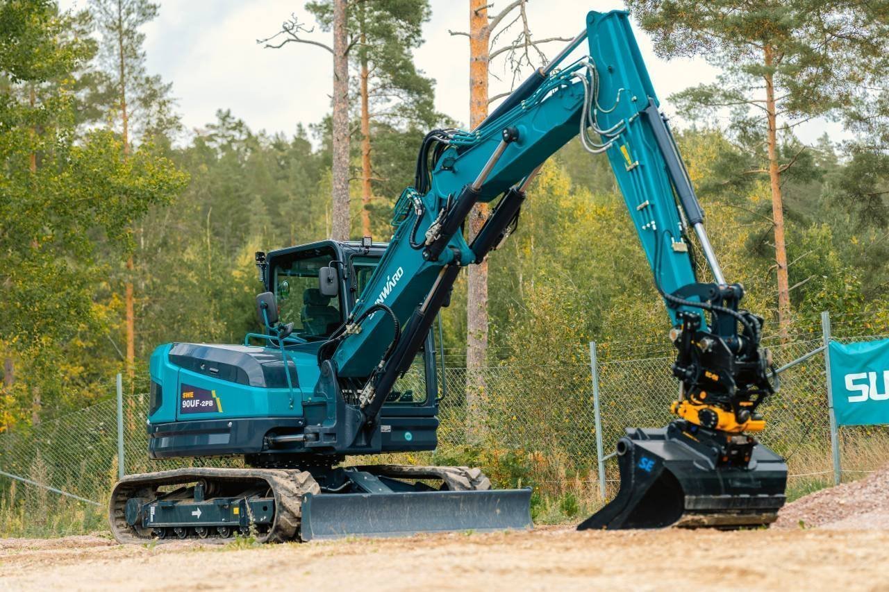 NY! Sunward SWE90UF-2PB Grävm...