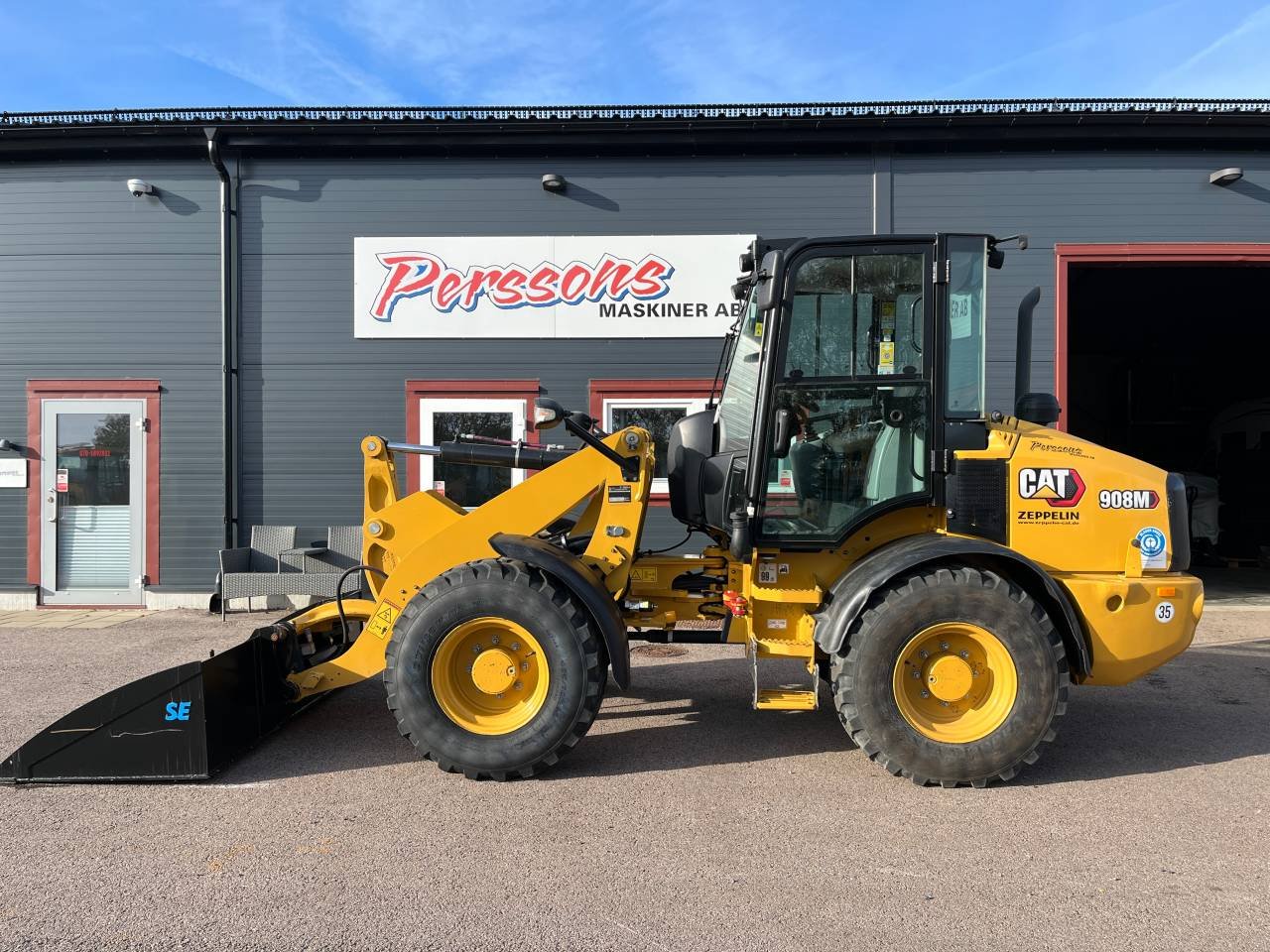 CAT 908M-20 Snabbgående