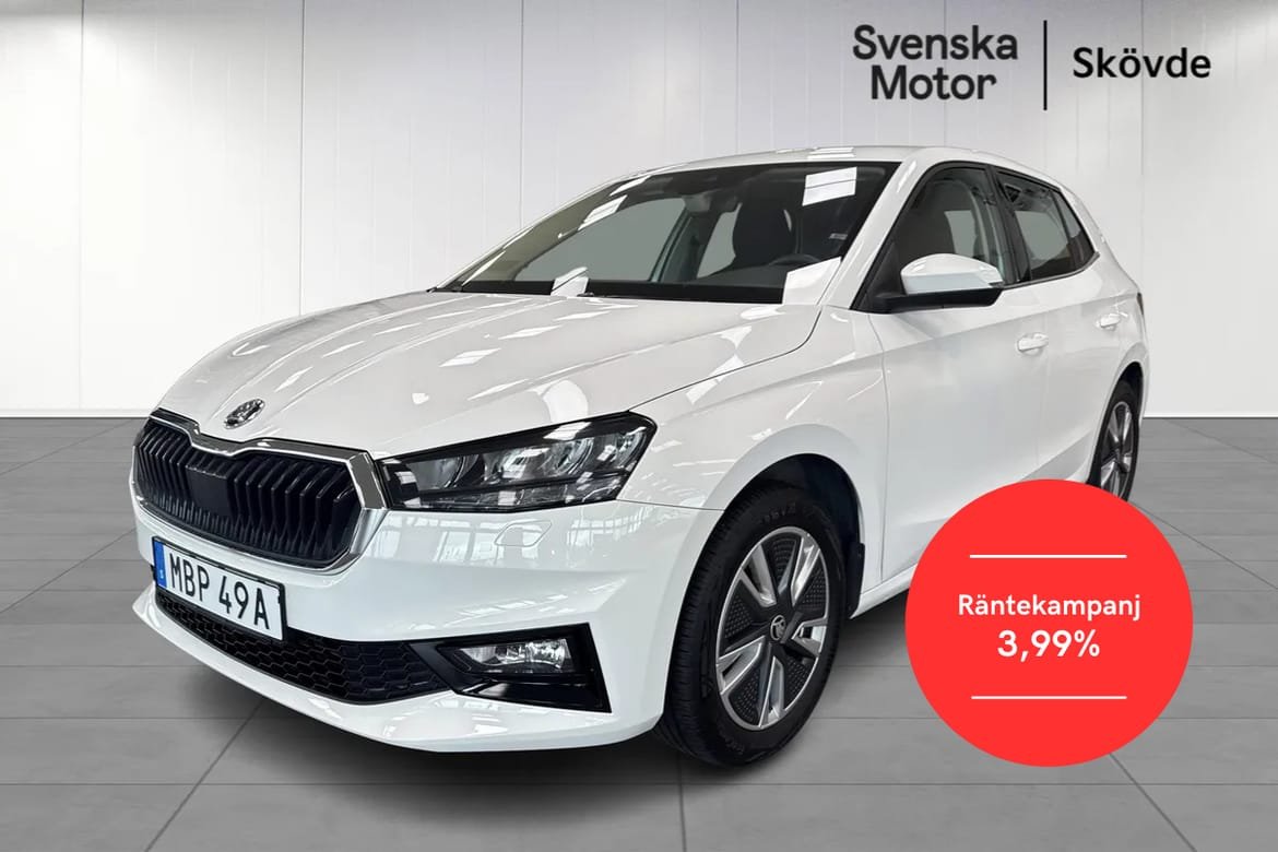 Skoda Fabia 3,99% KAMPANJ 1.0...