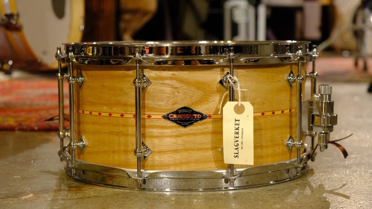 Craviotto 14x7 Solid Ash virv...