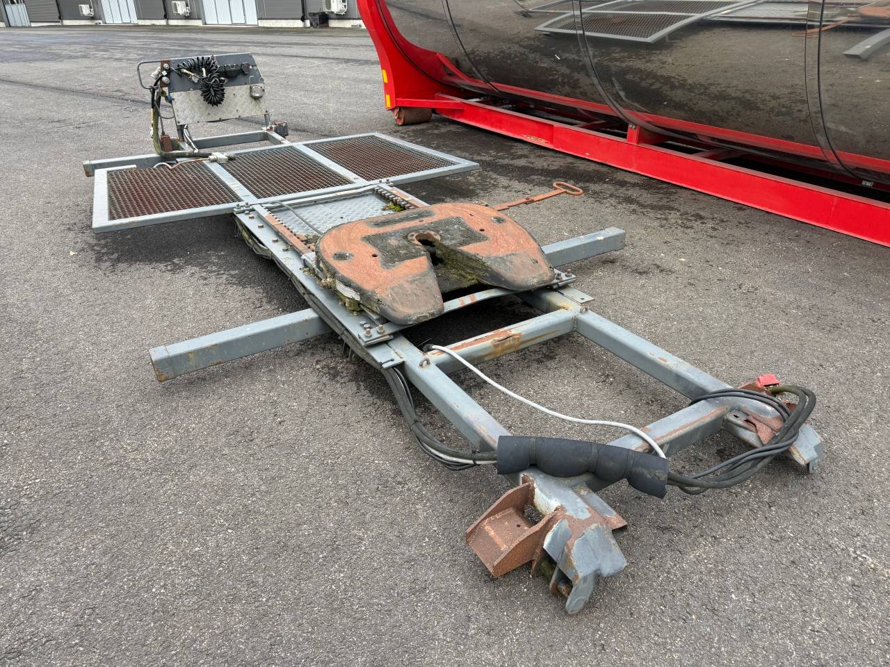 Vändskiva på ram med Laxå