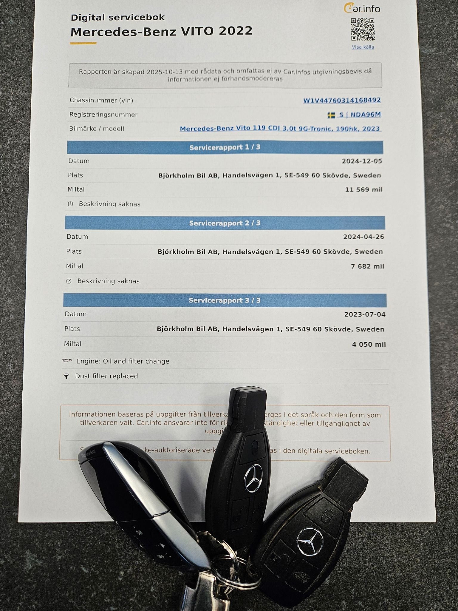 Mercedes-Benz Vito 119 CDI 3.0t 9G-Tronic, 190hp, 2023