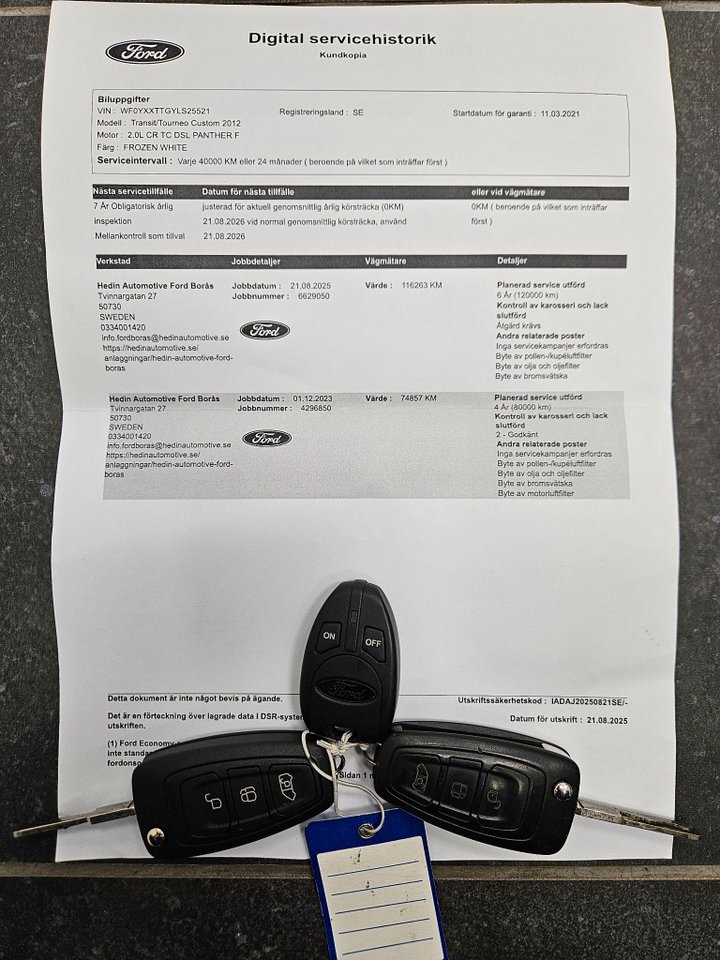 Ford Transit Custom 280 2.0 EcoBlue SelectShift, 130hp, 2021