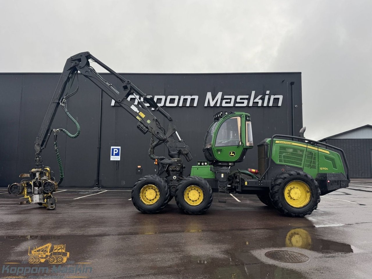 John Deere 1270G, 8850h - Skö...