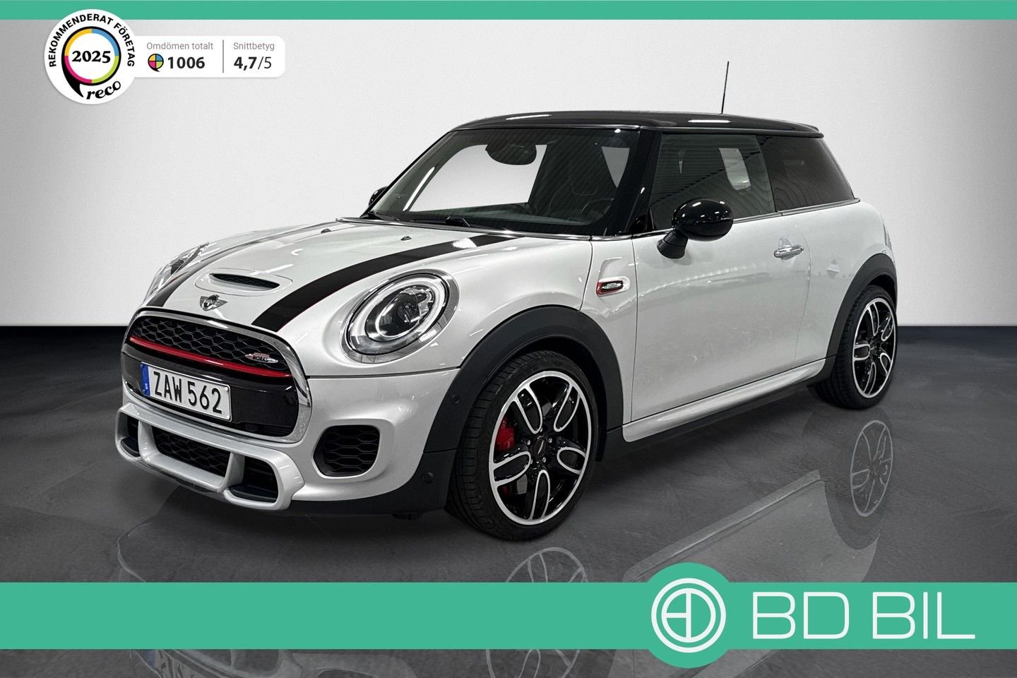 MINI John Cooper Works 3-dörrars Steptronic, 231hk, 2019