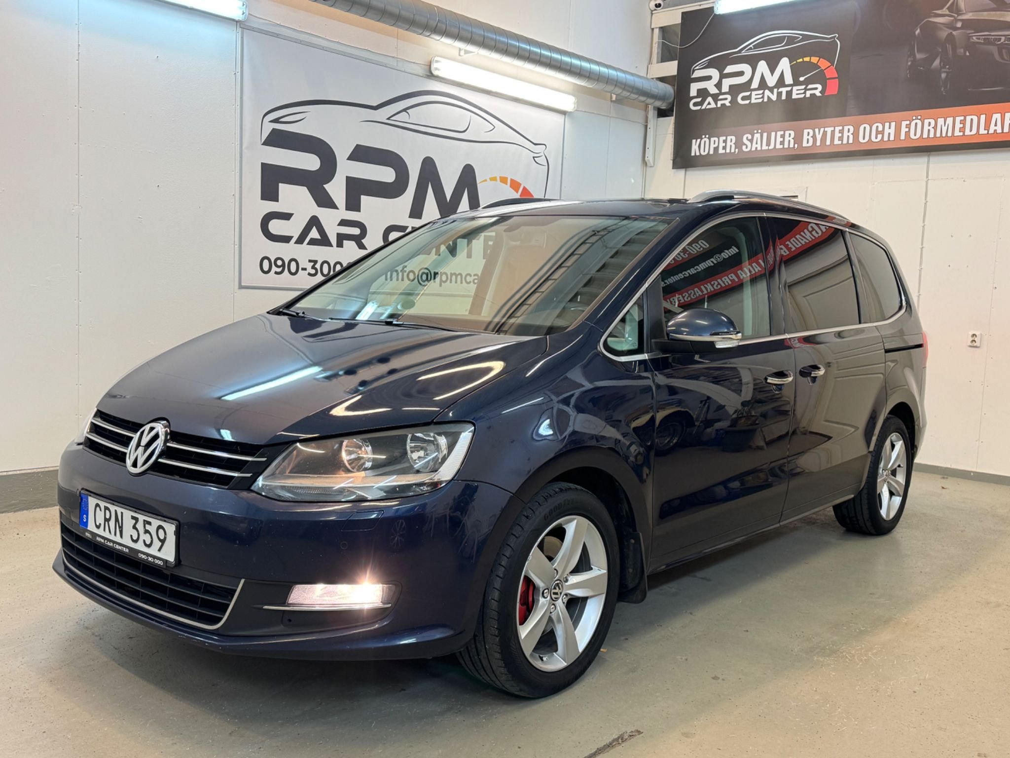 Volkswagen Sharan 7-seater 2.0 TDI DPF BMT DSG Sekventiell, 177hk, 2014