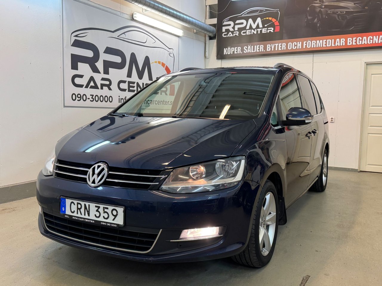 Volkswagen Sharan 7-seater 2.0 TDI DPF BMT DSG Sekventiell, 177hk, 2014