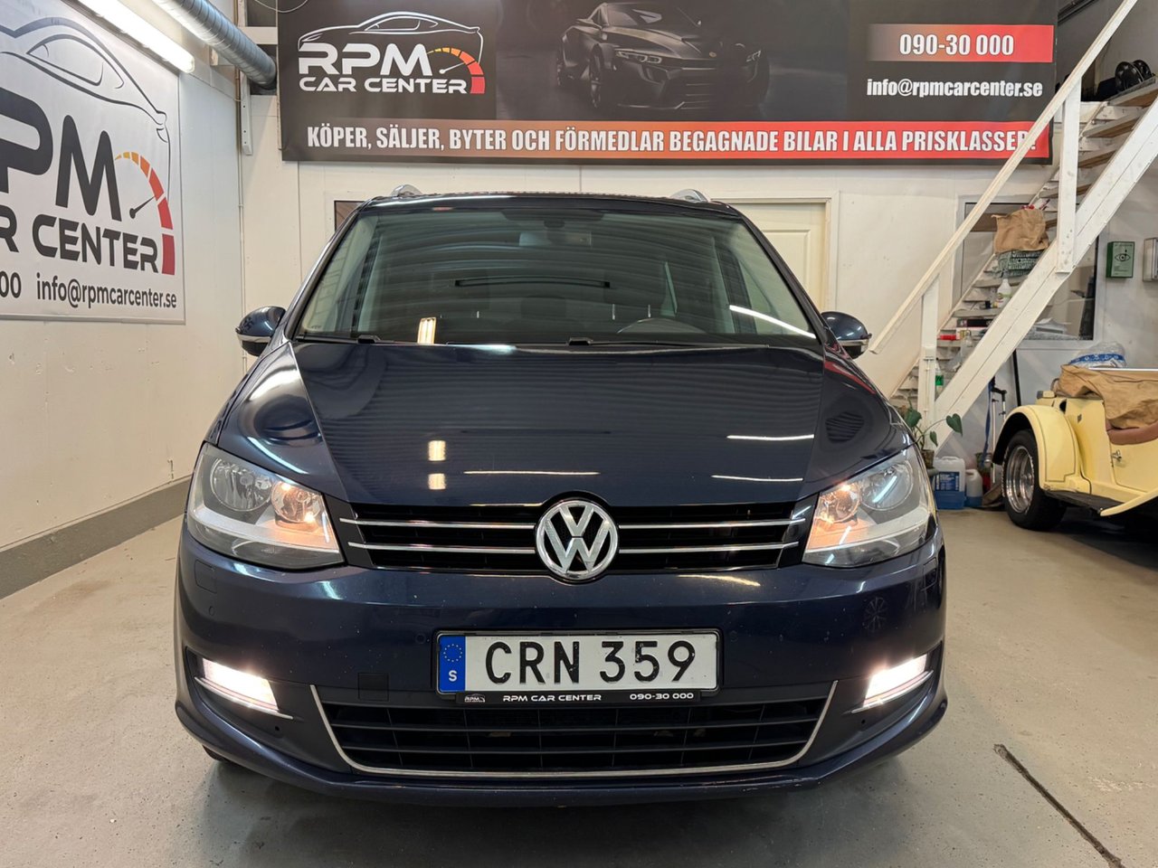Volkswagen Sharan 7-seater 2.0 TDI DPF BMT DSG Sekventiell, 177hk, 2014