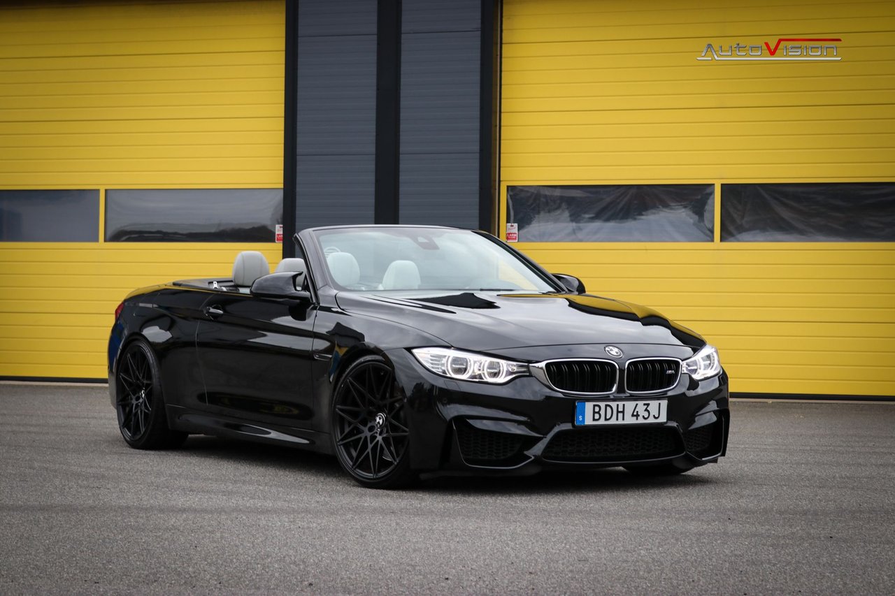 BMW M4 Convertible DCT, 431hk, 2016