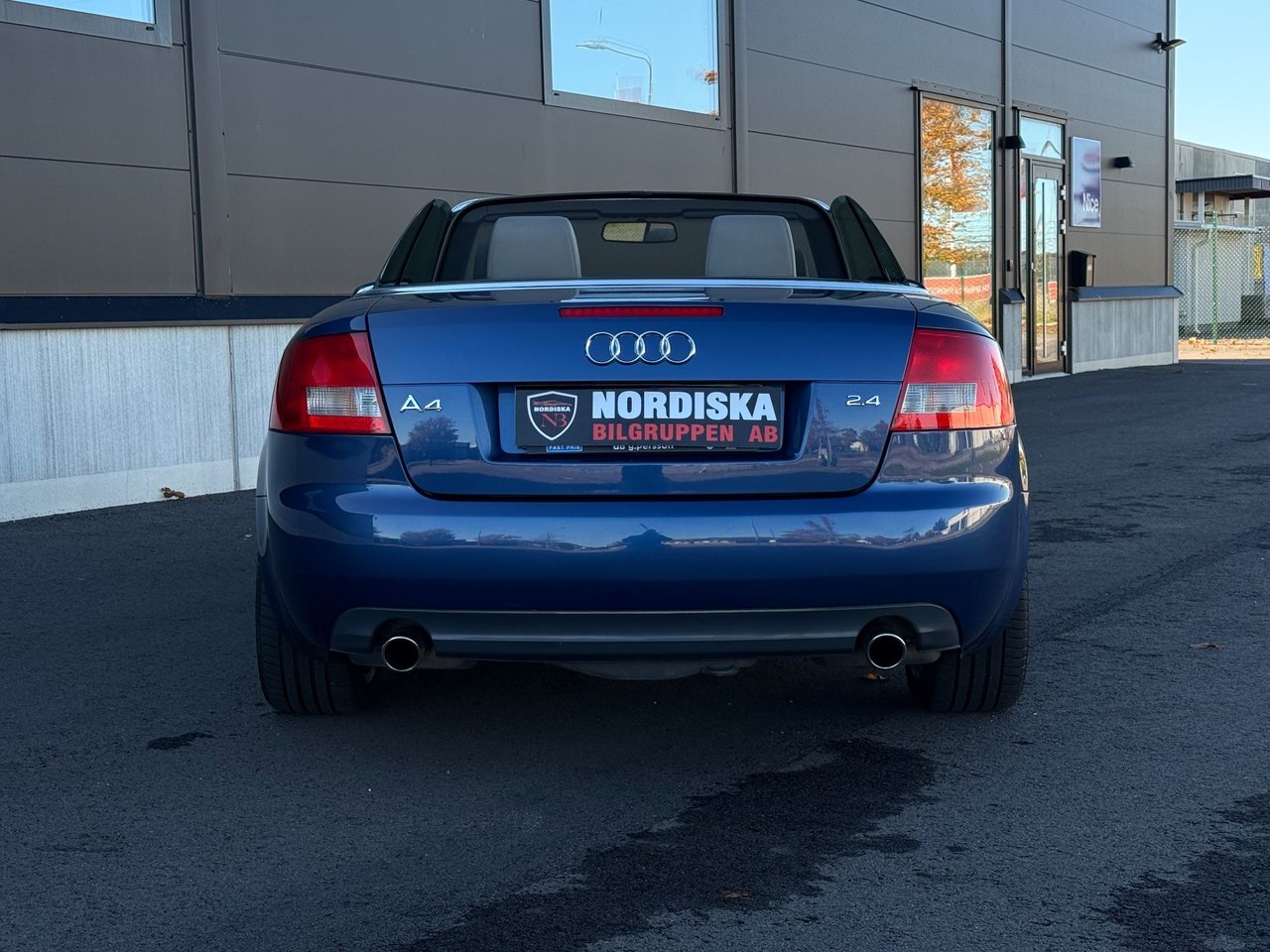 Audi A4 Cabriolet 2.4 V6 Manuell, 5-trinn, 170ps, 2003