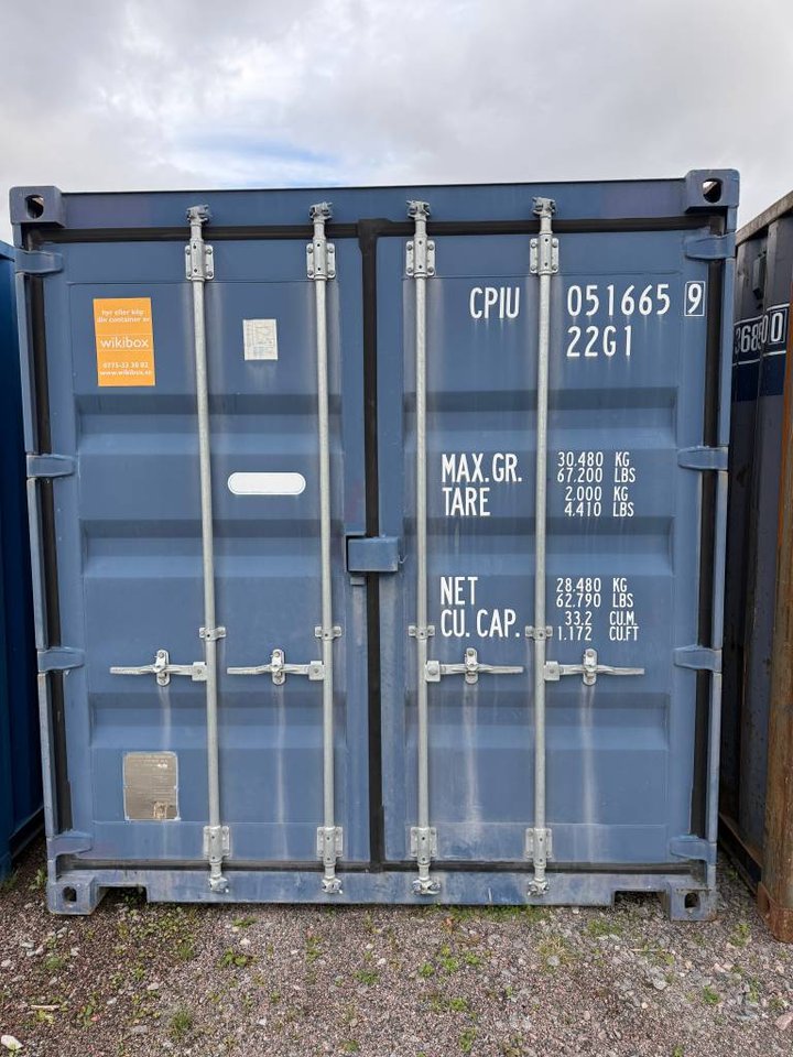 KAMPANJ: Begagnade 20ft isole...