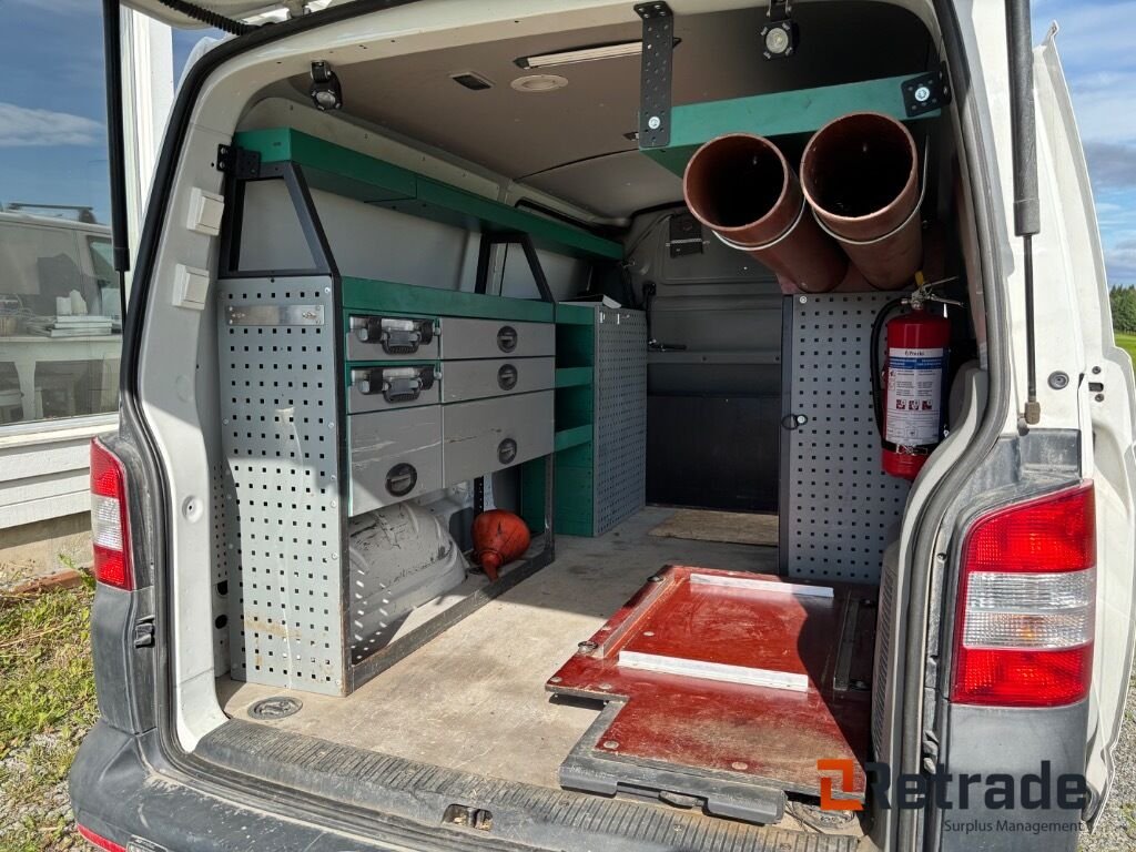 Verkstadsutrustning till skåpbil