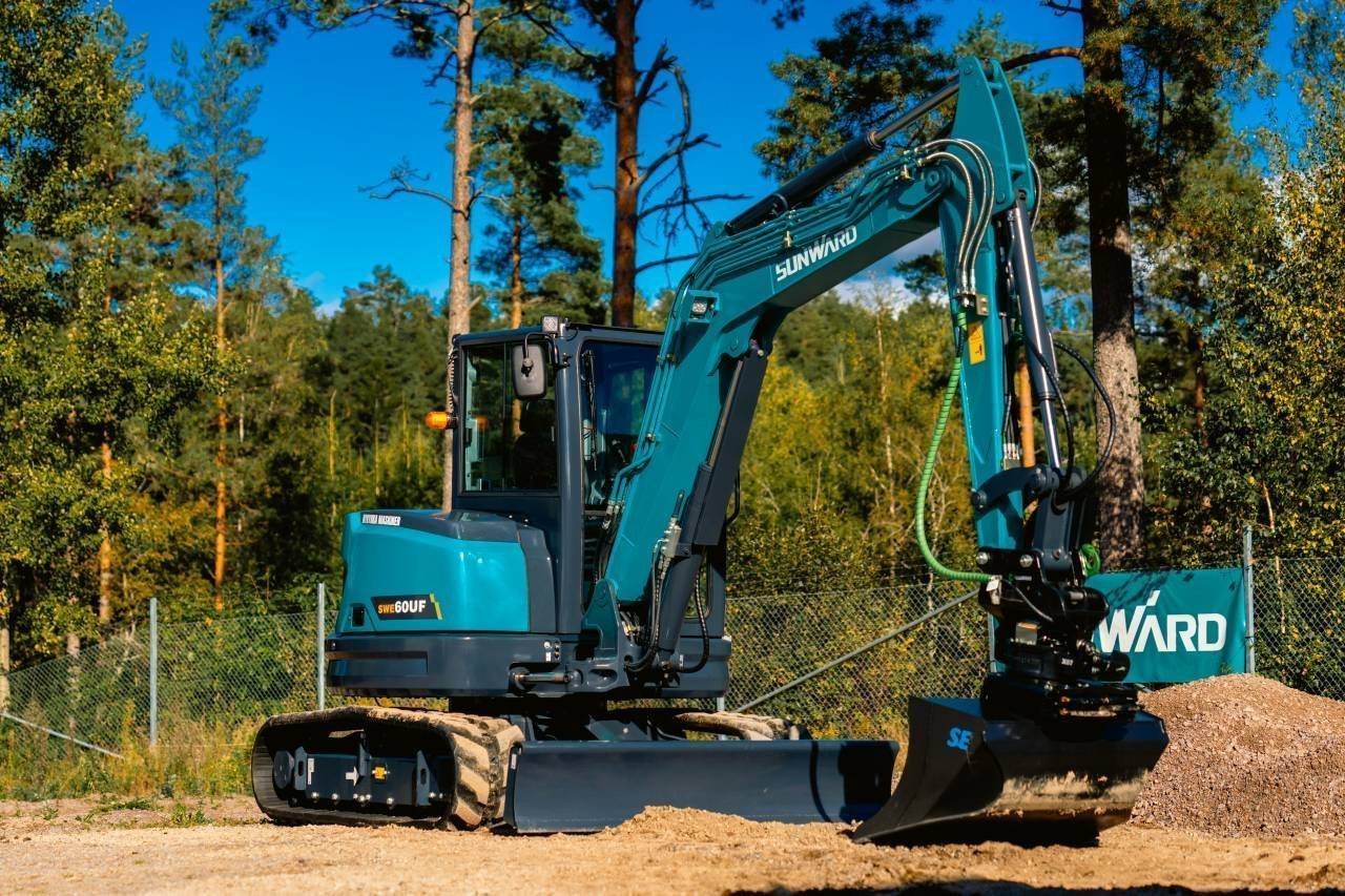 NY! Sunward SWE60UF Grävmaski...