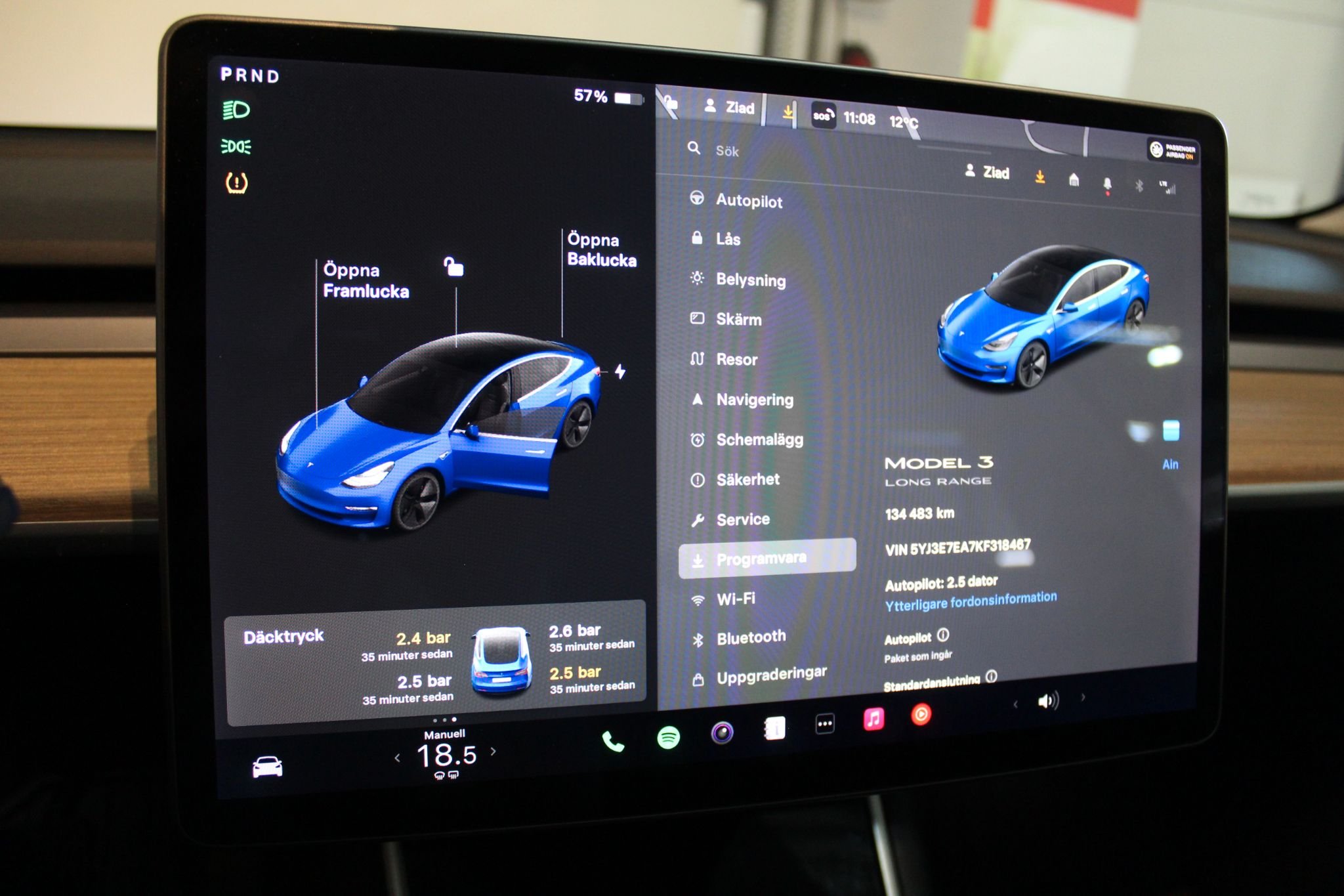 Tesla Model 3 Long Range, 287ps, 2019
