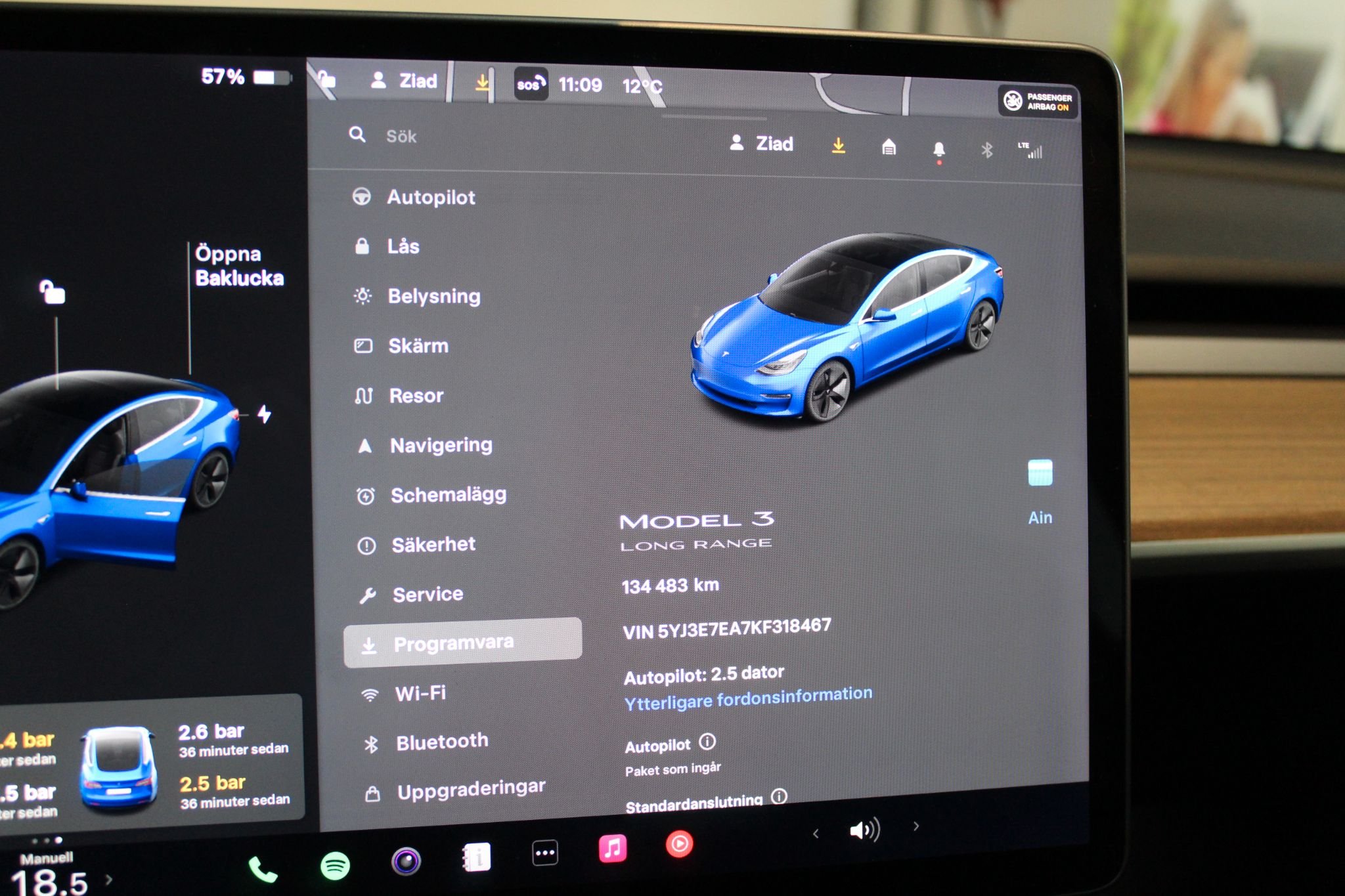 Tesla Model 3 Long Range, 287ps, 2019