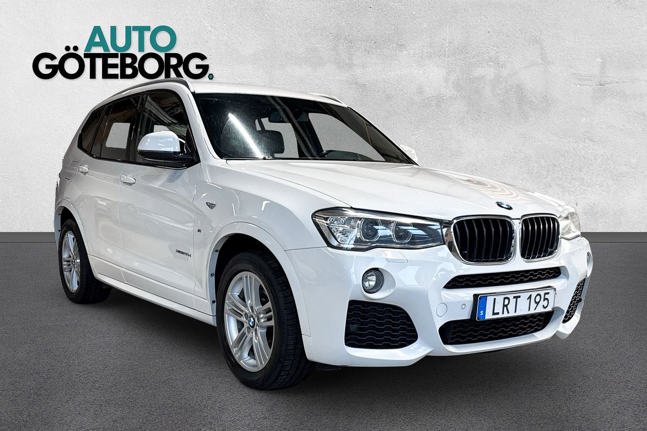 BMW X3 xDrive20d Steptronic, 8-trinn, 190hk, 2015