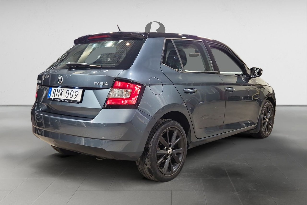 Škoda Fabia 1.2 TSI Manuell, 90hk, 2017