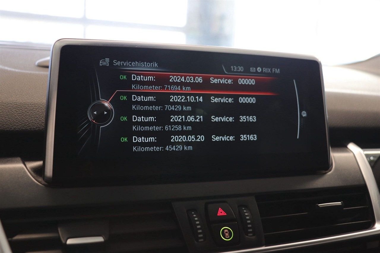 BMW 225xe Active Tourer Steptronic, 224hk, 2017