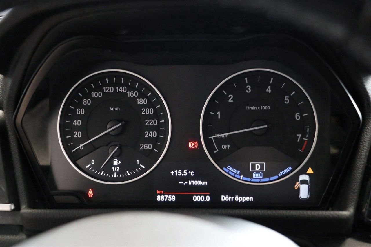 BMW 225xe Active Tourer Steptronic, 224hk, 2017