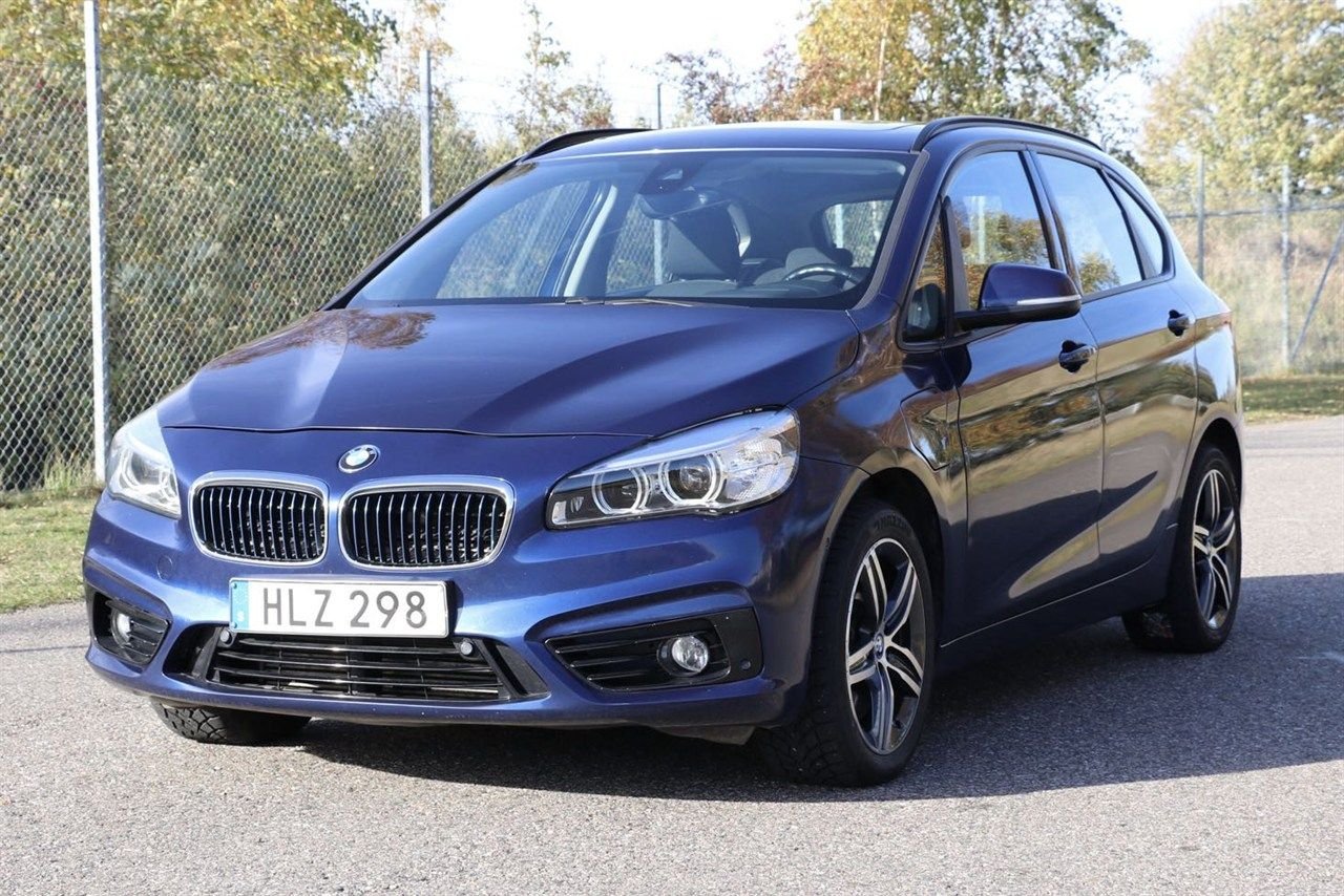 BMW 225xe Active Tourer Steptronic, 224hk, 2017