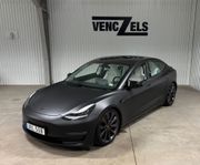 Tesla Model 3 Performance AWD Vit-interiör Satin svart 513hk