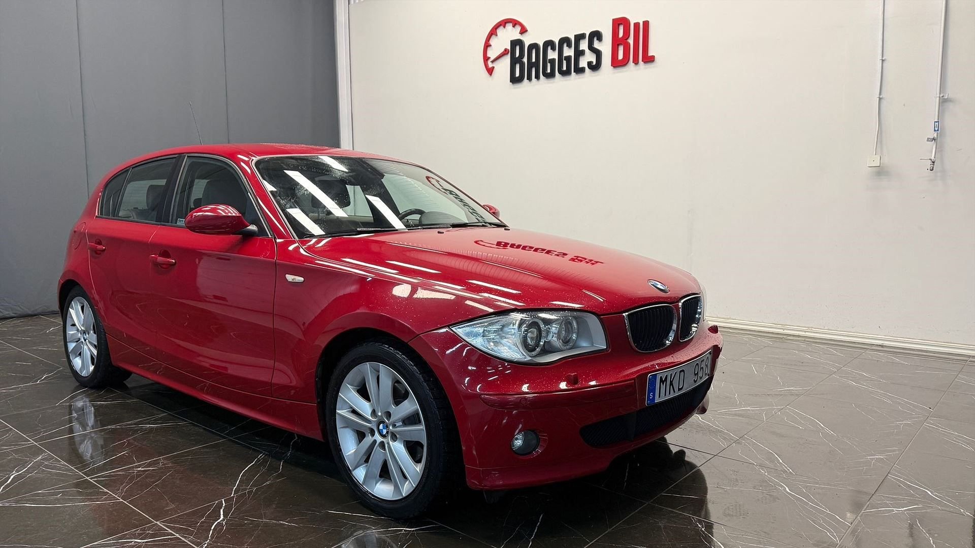 BMW 118i Steptronic, 6-trinn, 129hk, 2007