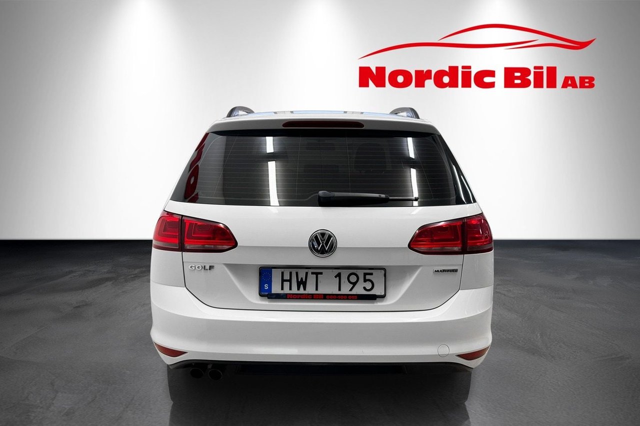 Volkswagen Golf Stasjonsvogn 1.4 TSI BMT MultiFuel Manuell, 6-trinn, 125ps, 2016