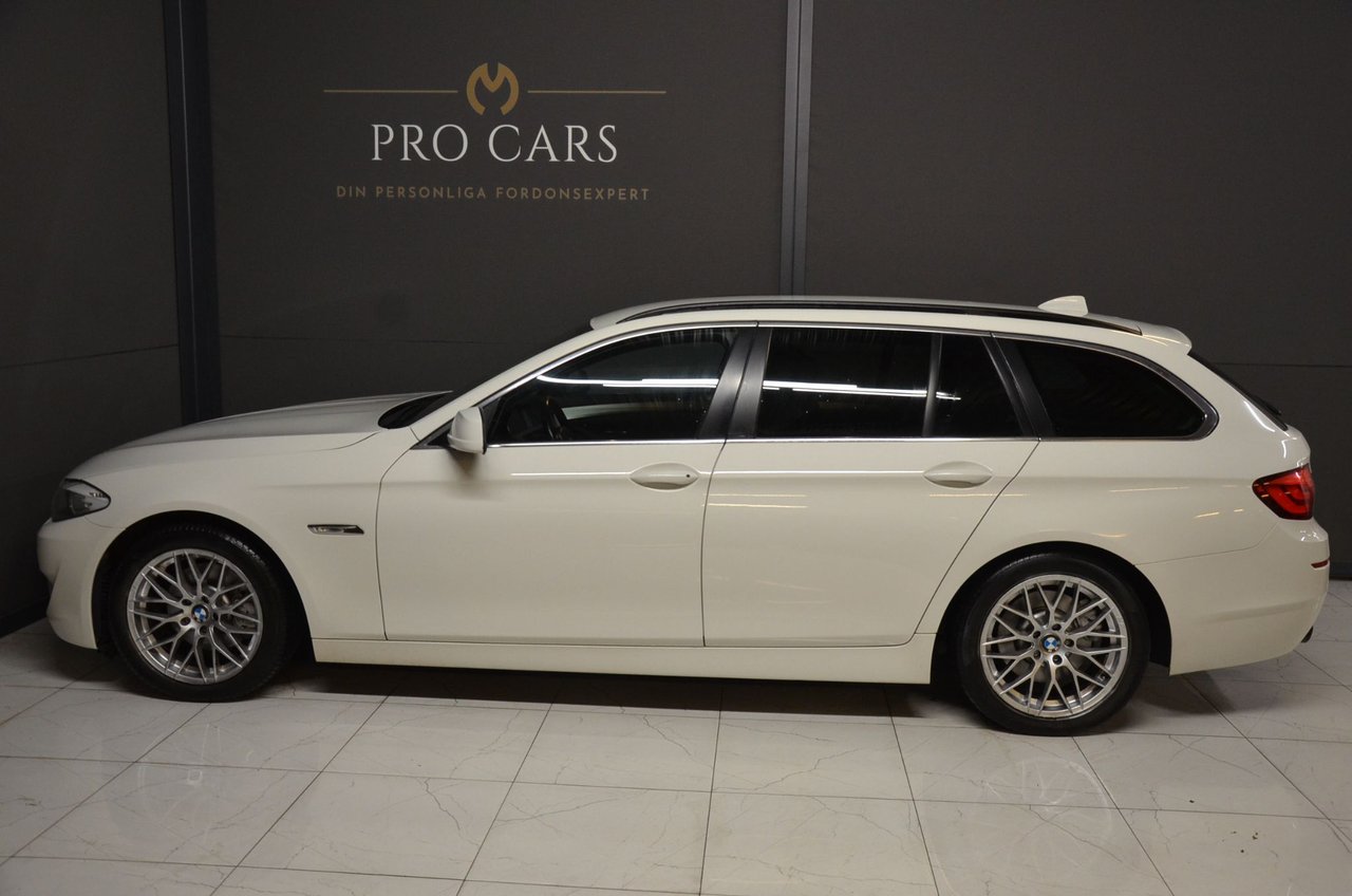 BMW 520d Touring Steptronic, 8-trinn, 184ps, 2011
